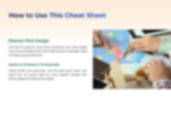 Blurred matrix preview